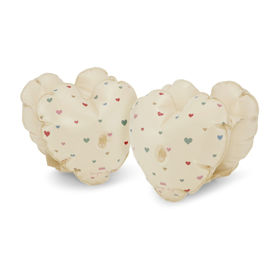 Konges Sloejd :: Water Wings Heart Multi Hearts
