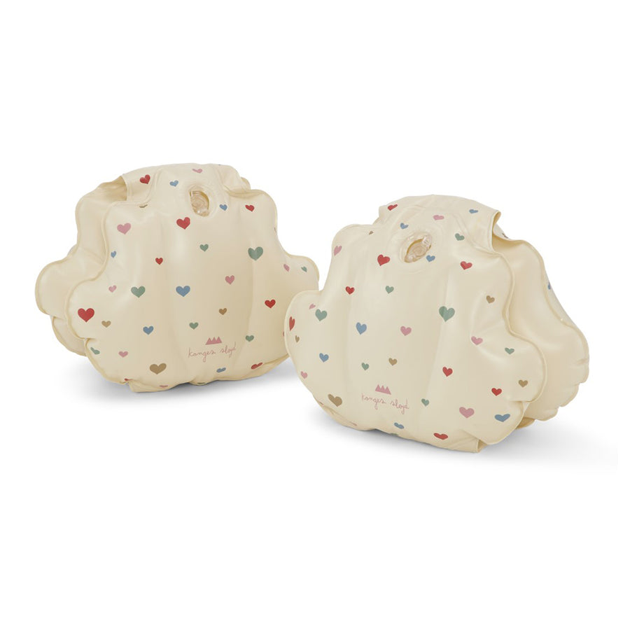 Konges Sloejd :: Water Wings Shell Multi Hearts