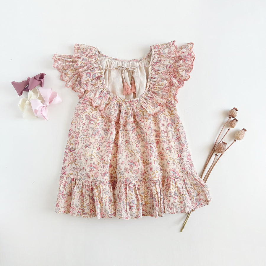 Louise Misha :: Dress Natiya Cream Padma Mudra
