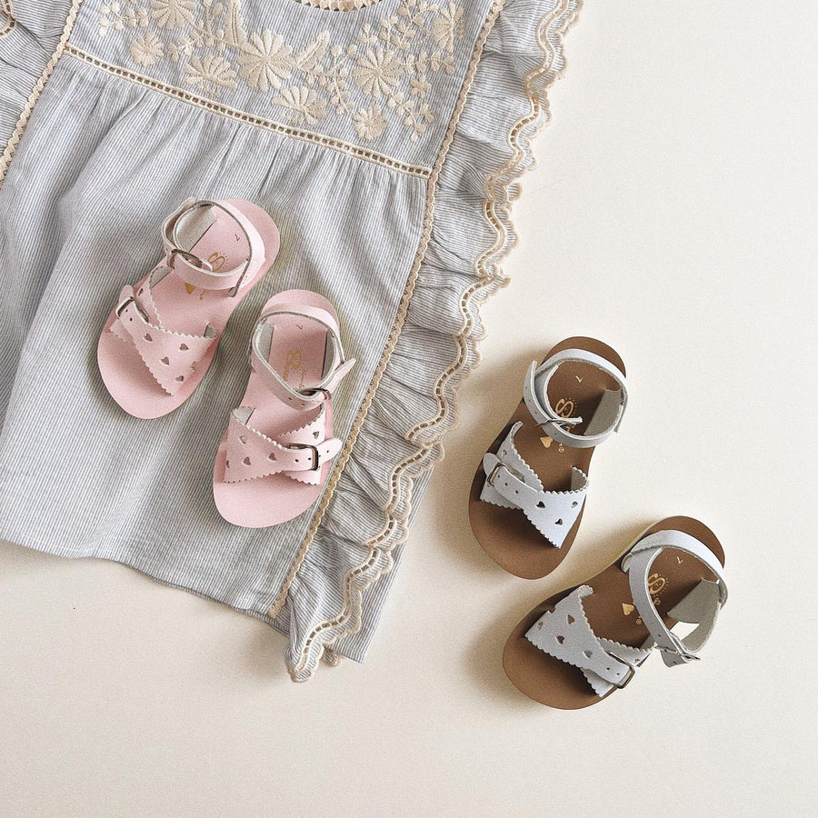 Salt Water Sandals :: Sun San Sweetheart Shiny Pink
