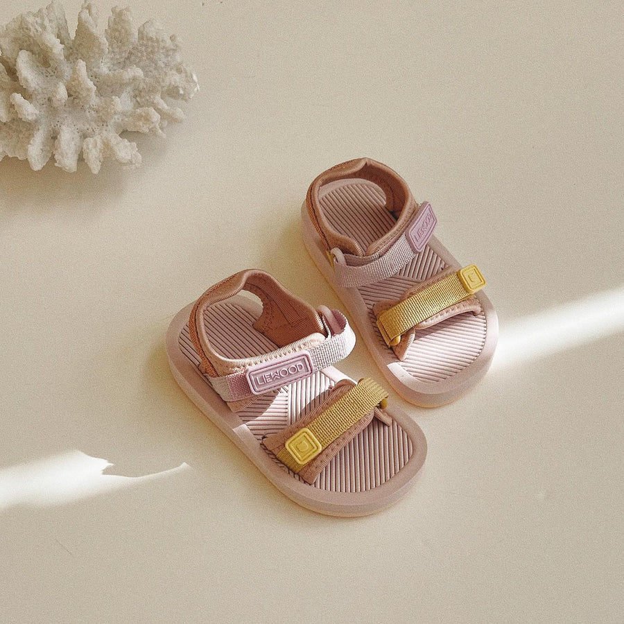Liewood :: Monty Sandals Light Lavender Multi Mix
