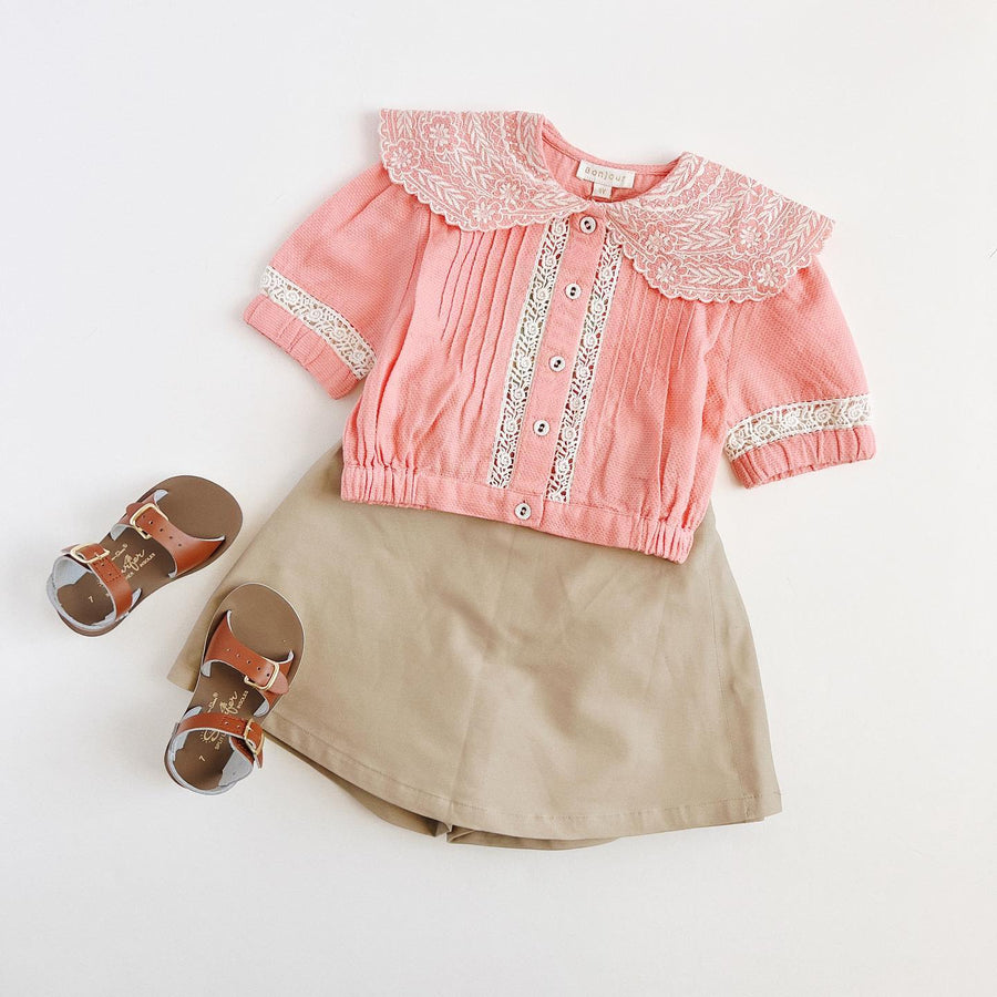 Bonjour Diary :: Crop Shirt Bubble Gum