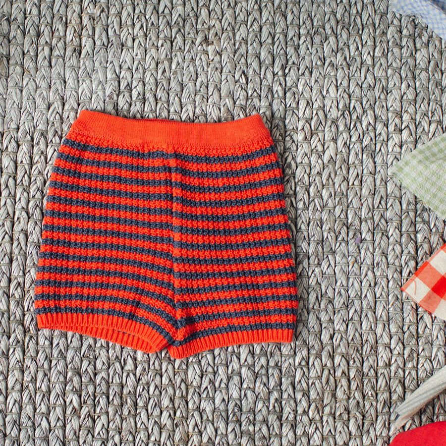 Birinit Petit :: Coral/Navy Shorts
