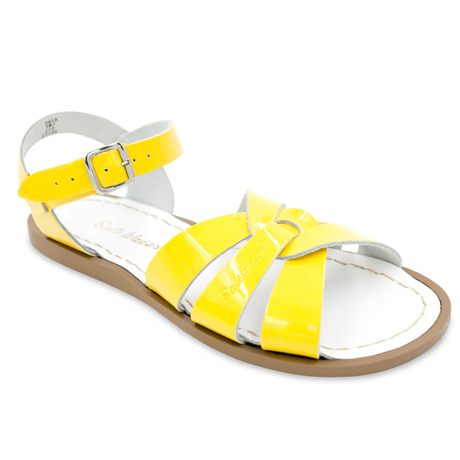 Salt Water Sandals :: Salt Water Mom Shiny Yellow