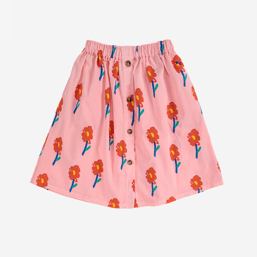 Bobo Choses :: Flowers All Over Midi Skirt