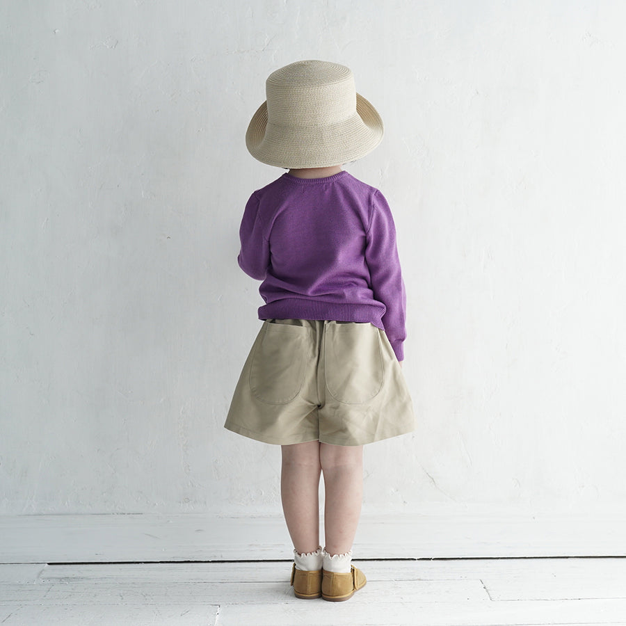 Mes Kids Des Fleurs :: Knitted Sweater Purple