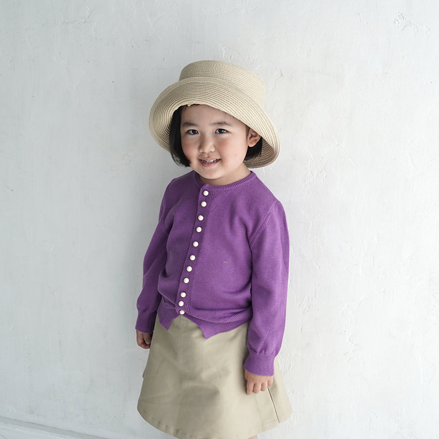 Mes Kids Des Fleurs :: Knitted Sweater Purple