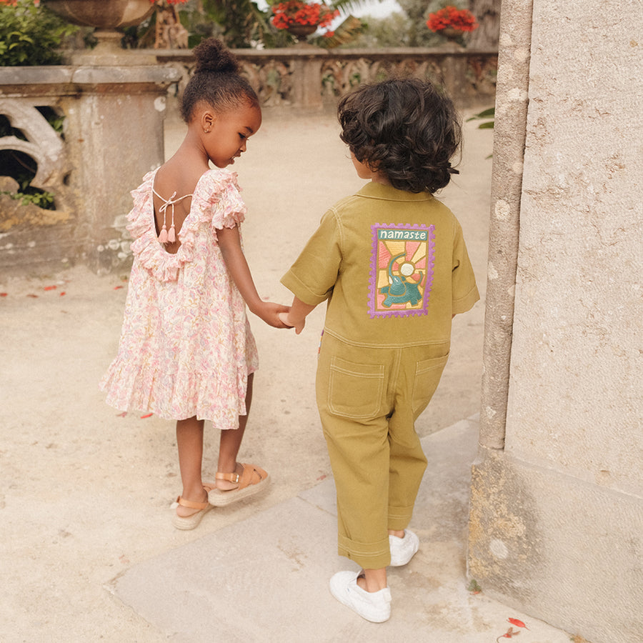 Louise Misha :: Dress Natiya Cream Padma Mudra