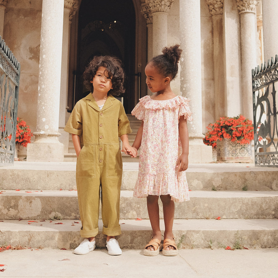 Louise Misha :: Dress Natiya Cream Padma Mudra