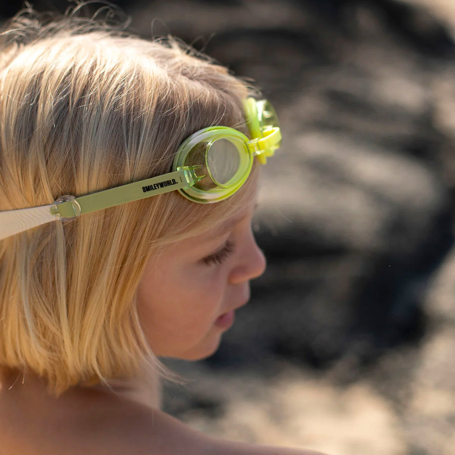 Sunnylife :: Mini Swim Goggles Smiley World Sol Sea
