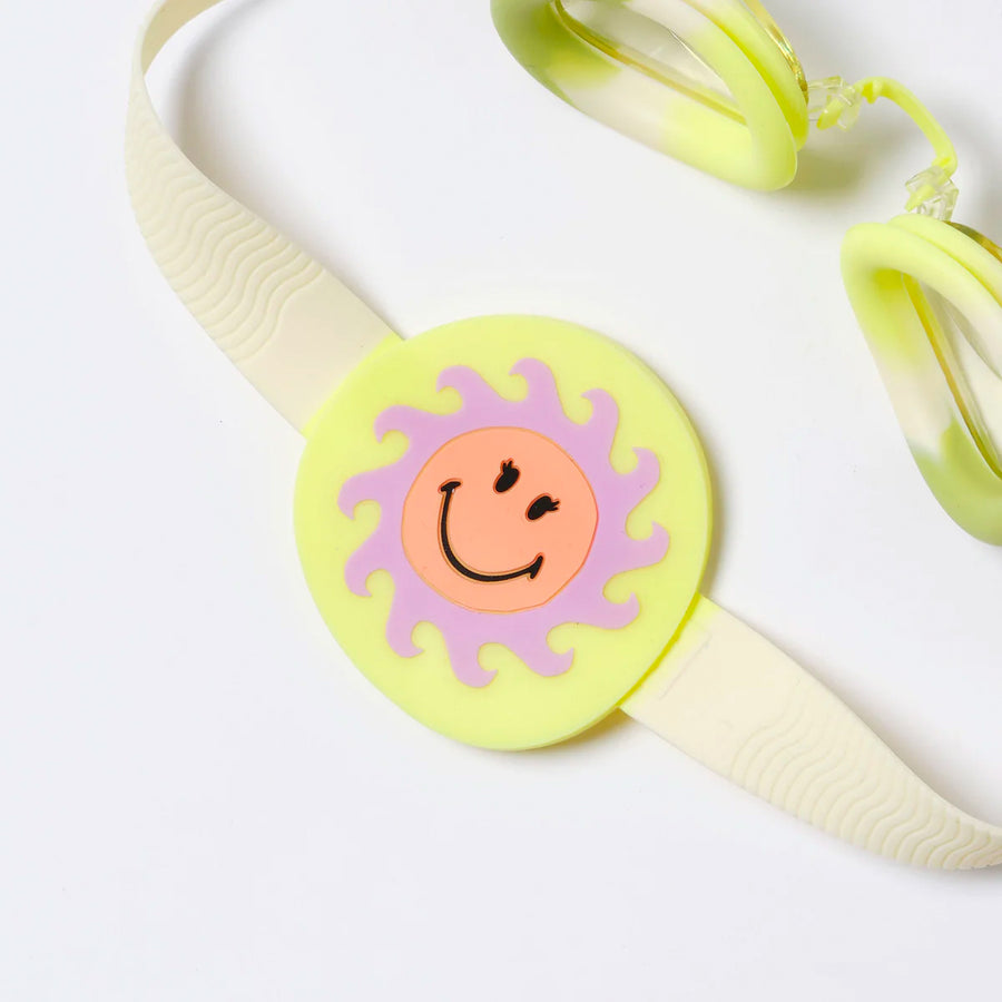 Sunnylife :: Mini Swim Goggles Smiley World Sol Sea