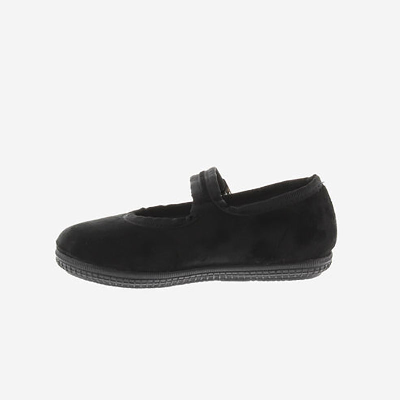 Victoria :: Oda Velvet Mary Jane Negro