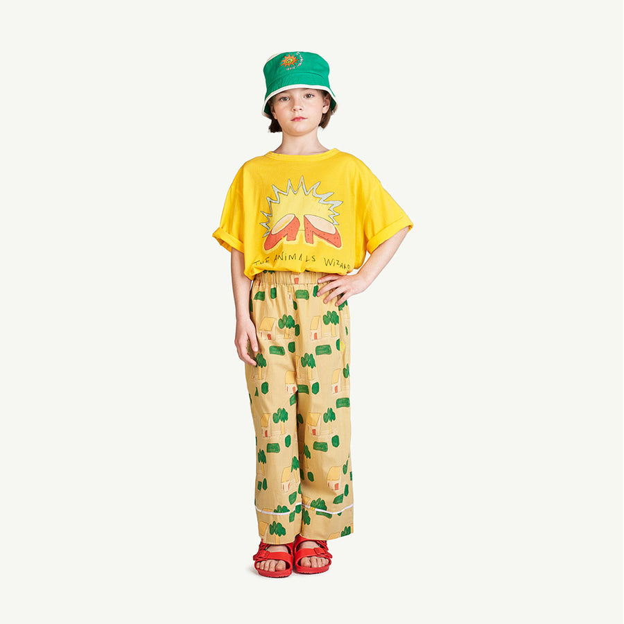 The Animals Observatory :: Rooster Oversize T-Shirt Yellow