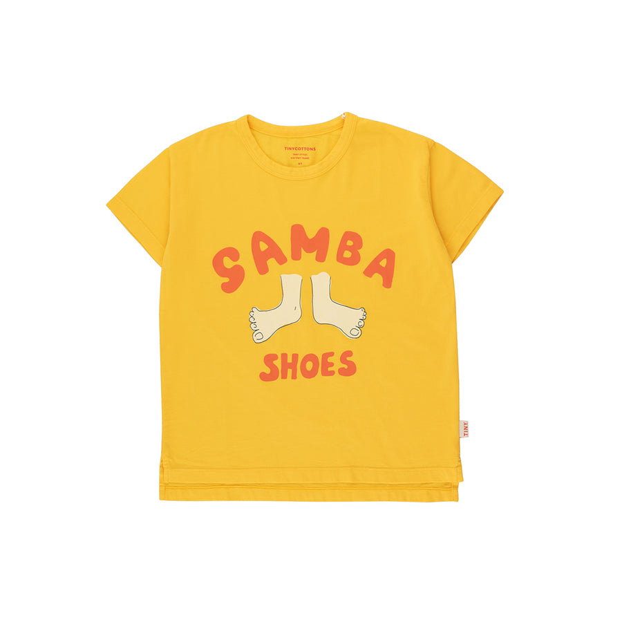 Tiny Cottons :: Samba Shoes Tee Yellow