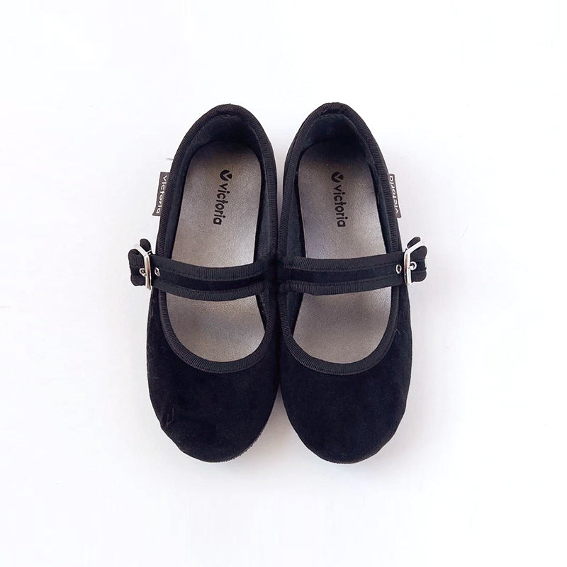 Victoria :: Oda Velvet Mary Jane Negro