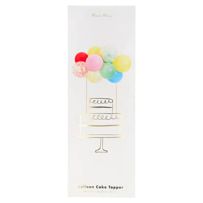 Meri Meri :: Rainbow Balloon Cake Toppter Kit