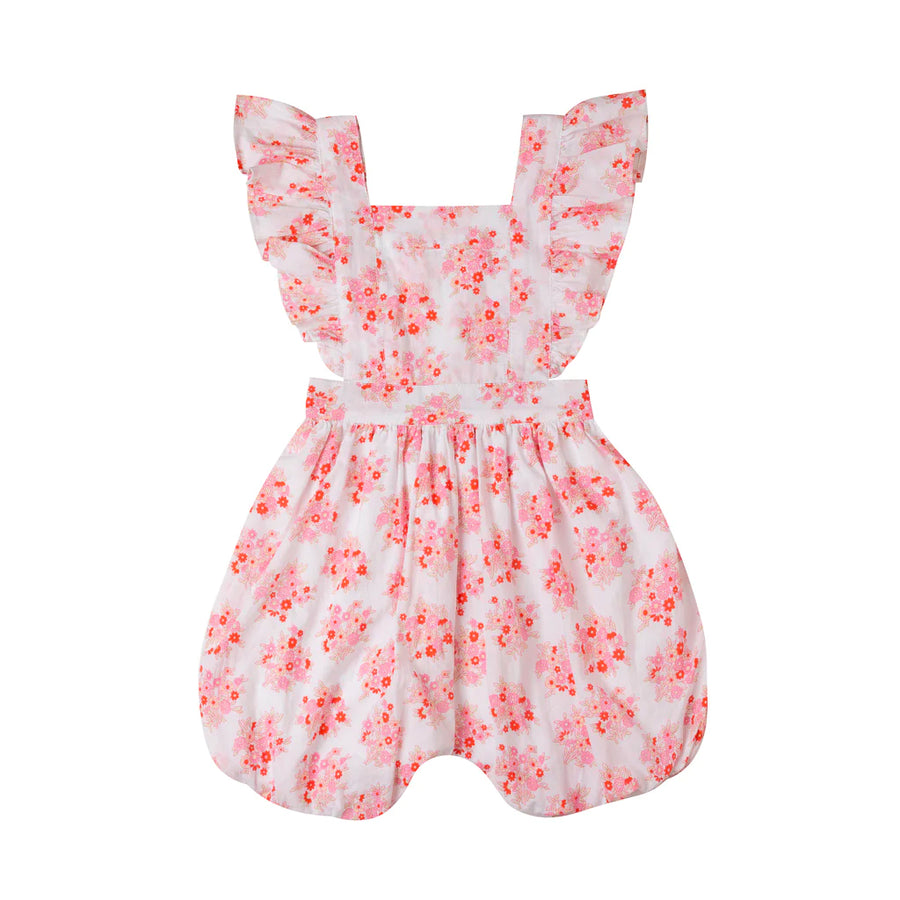 Kidsagogo :: Magali Jumpsuit Jardin Pink Red
