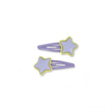 Milkxsoda :: Retro Star Hair Clip Lilac