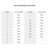 [Pre-Order] Salt Water Sandals - Swimmer Red