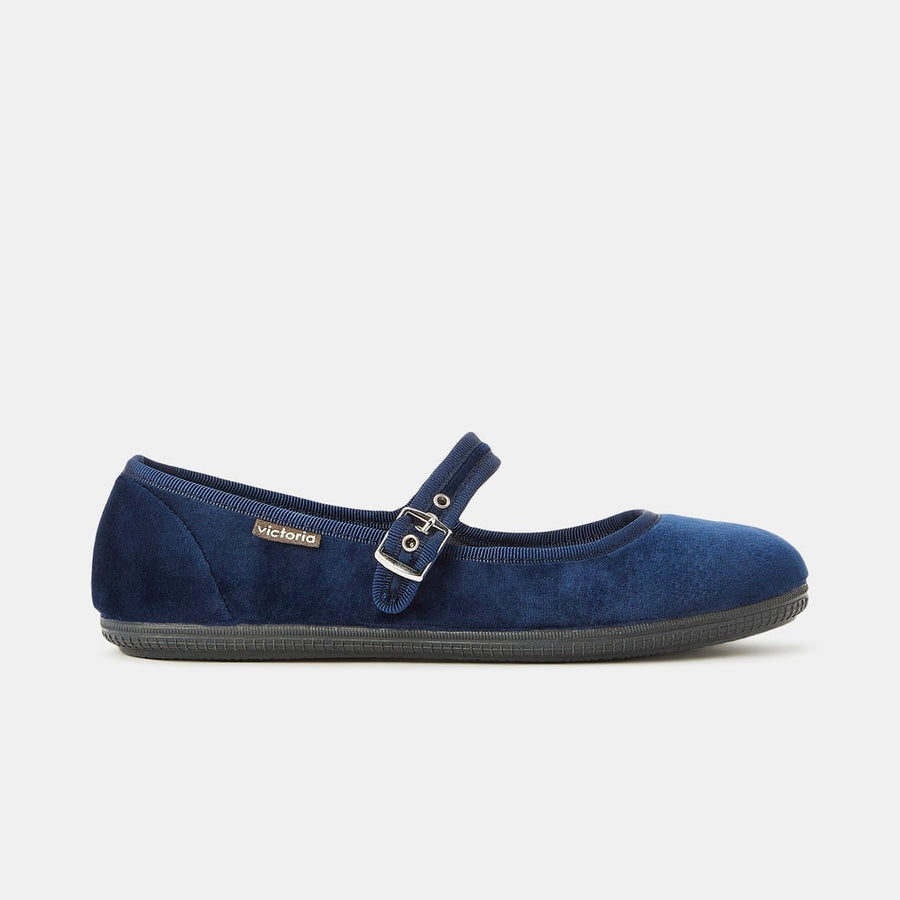 Victoria :: Oda Velvet Mom Ballerina Marino